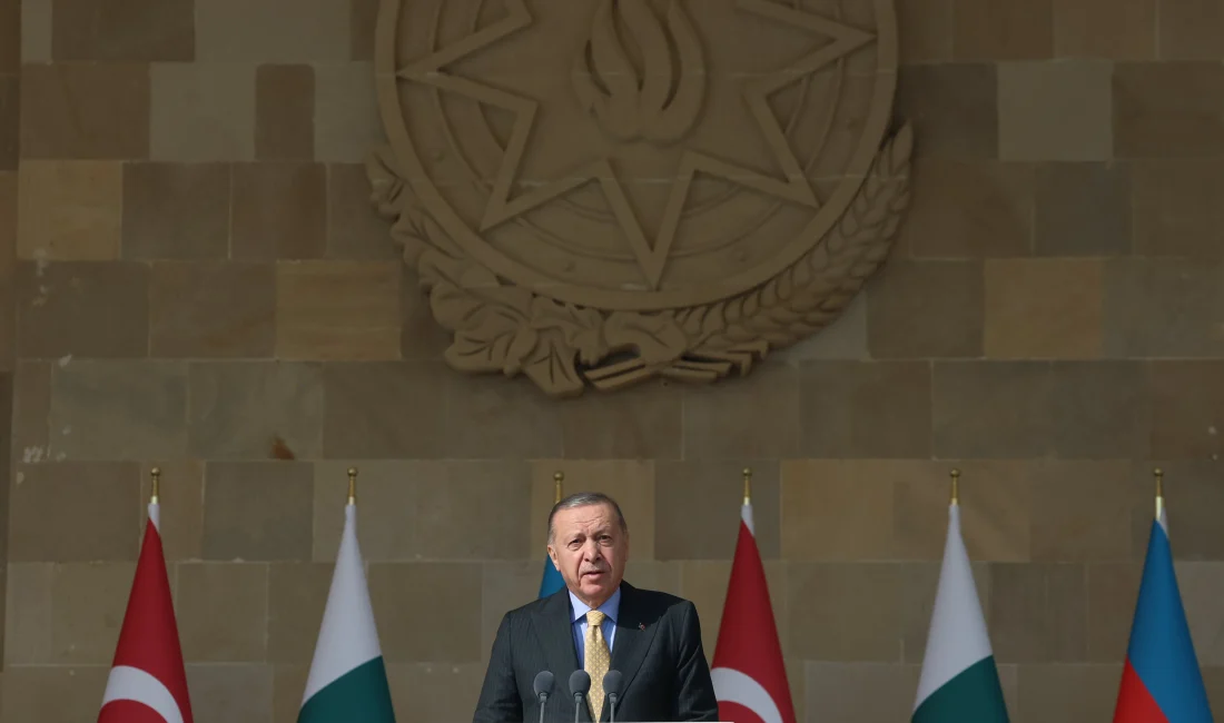 Erdoğan, Karabağ zaferinin yalnızca Azerbaycan değil, tüm Türk dünyası için