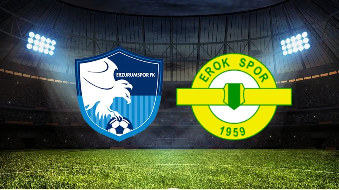 Trendyol 1. Lig’in 11. haftasında Erzurumspor ile Esenler Erokspor karşı