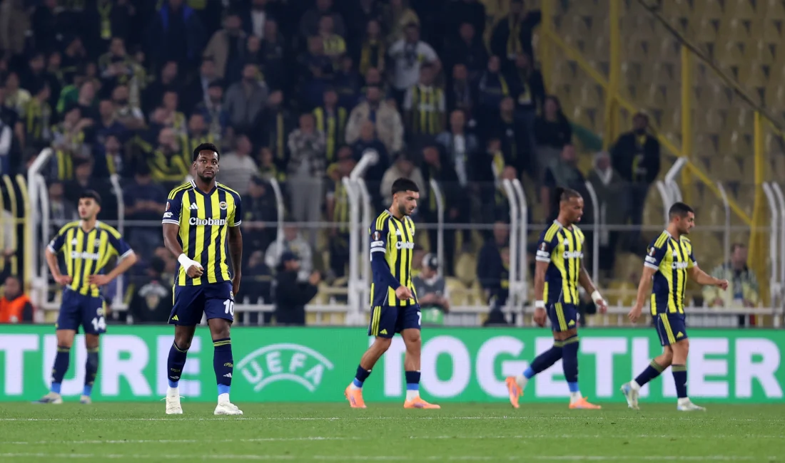 UEFA Avrupa Ligi'nin 5. haftasında Fenerbahçe sahasında 1-1 berabere kaldı,
