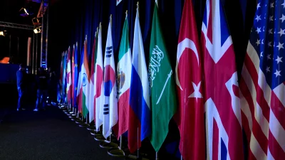 Cumhurbaşkanı Erdoğan, Güney Afrika’nın ev sahipliğinde gerçekleşen G20 Zirvesi’nde resmi