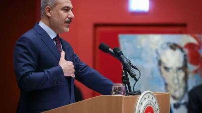 Dışişleri Bakanı Hakan Fidan, Almanya’da yaptığı açıklamalarda AB üyeliği, Ukrayna