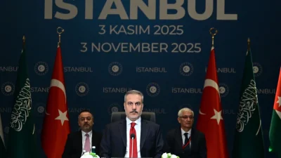 Dışişleri Bakanı Hakan Fidan’ın ev sahipliğinde İstanbul’da düzenlenen Gazze konulu