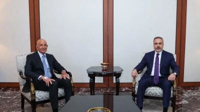 Bakan Hakan Fidan, ABD’li üst düzey yetkililer Tom Barrack ve