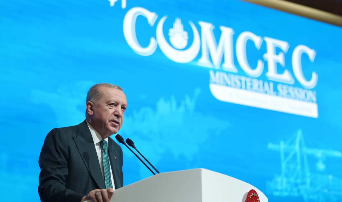 Cumhurbaşkanı Erdoğan, 41. İSEDAK Toplantısı’nda yaptığı konuşmada İslam dünyasının birlik