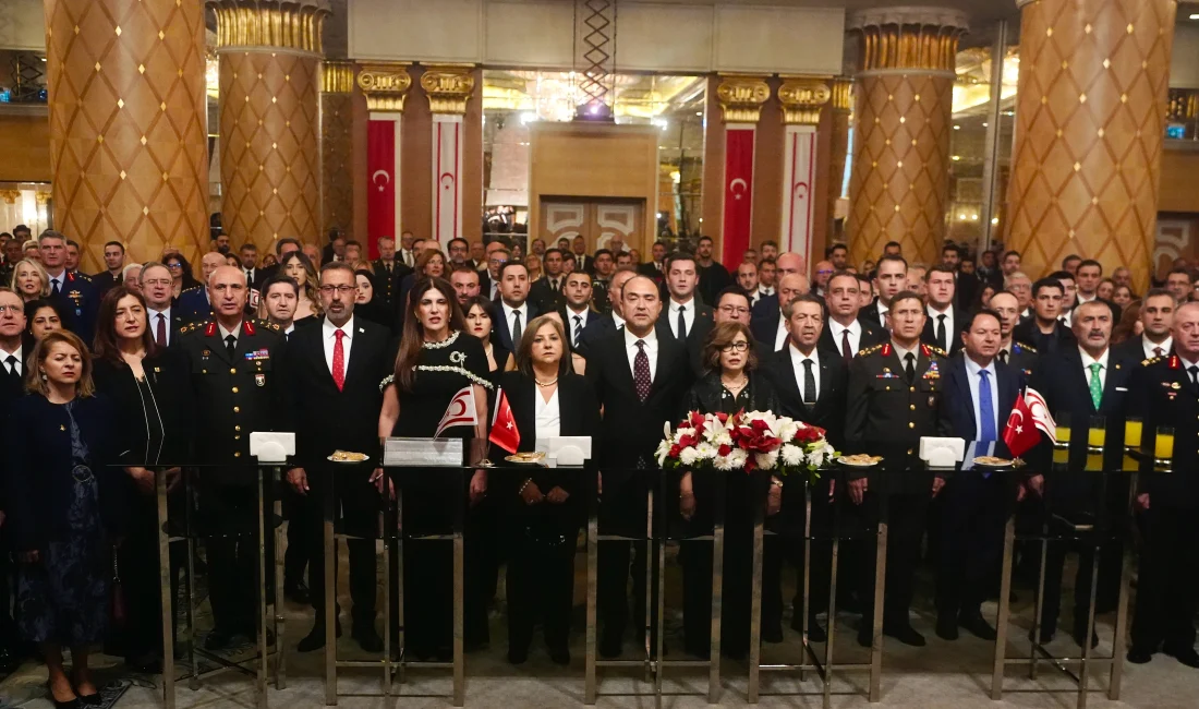 KKTC’nin kuruluşunun 42. yılı dolayısıyla İstanbul’da düzenlenen resepsiyonda, egemenlik vurgusu