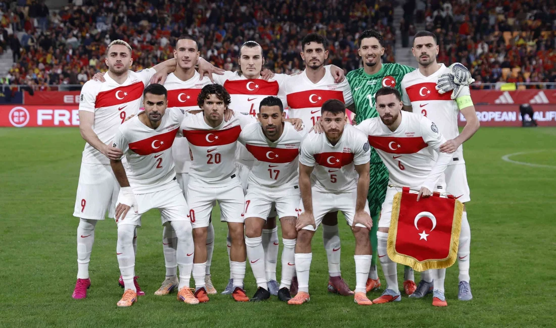 A Milli Futbol Takımı, İspanya deplasmanında 2-2'lik beraberlikle E Grubu'nu