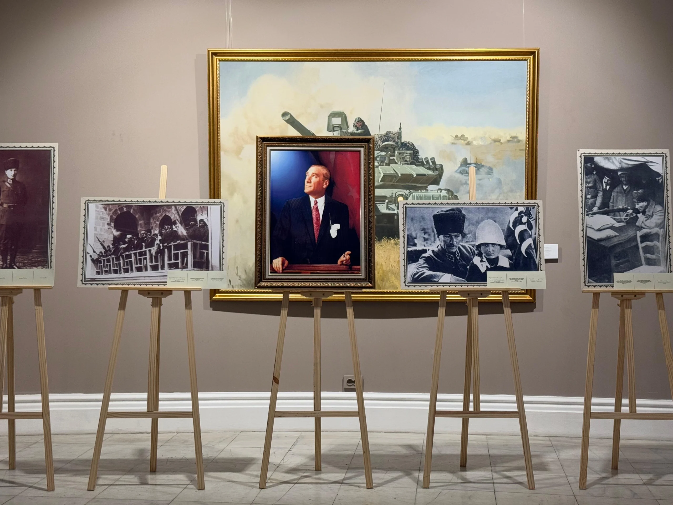 Kazakistan’da, Gazi Mustafa Kemal Atatürk’ün vefatının 87. yılı dolayısıyla anma