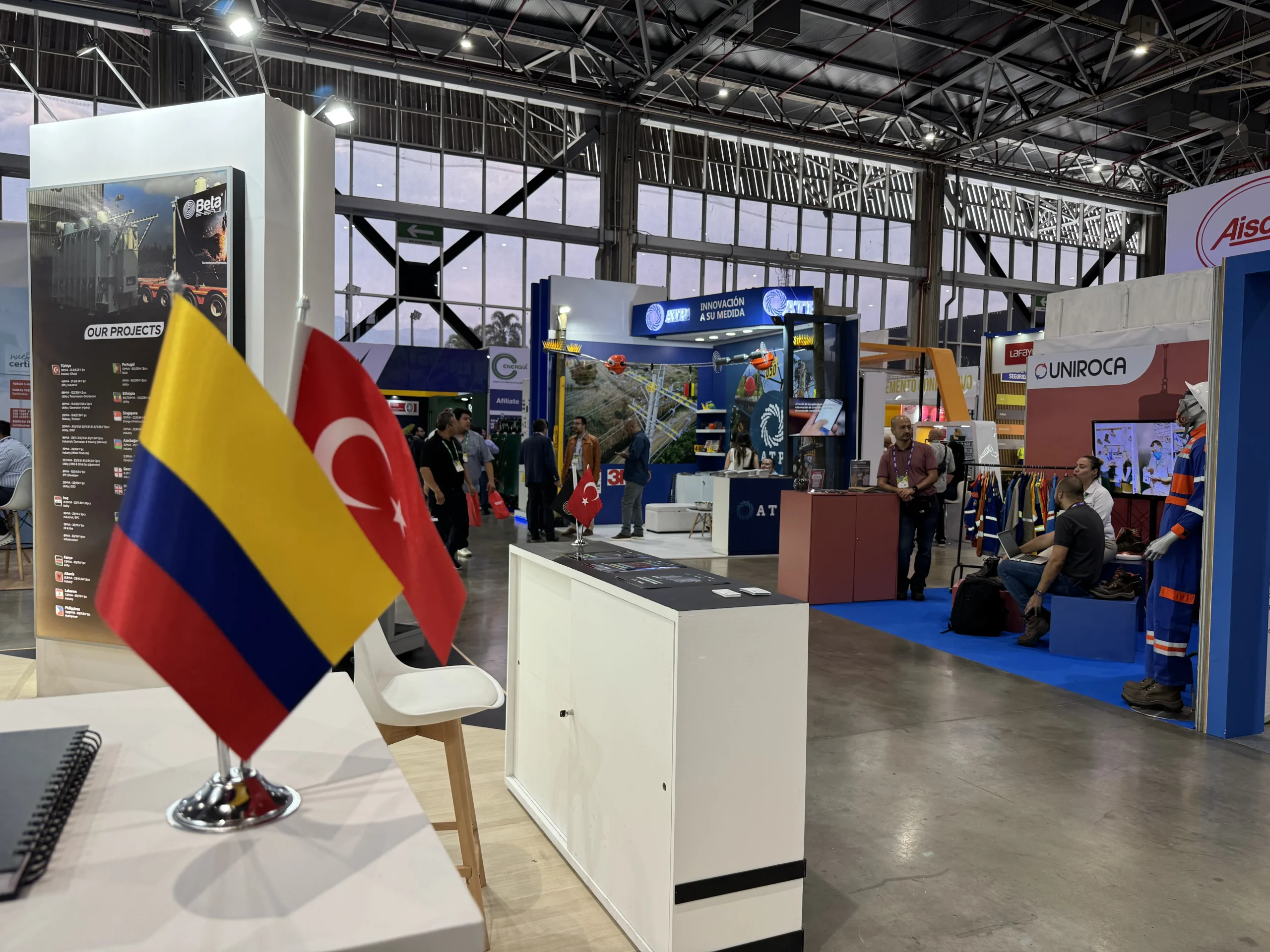 Kolombiya’da gerçekleşen Uluslararası Enerji Fuarı FISE 2025’e Türkiye’den 24 firma