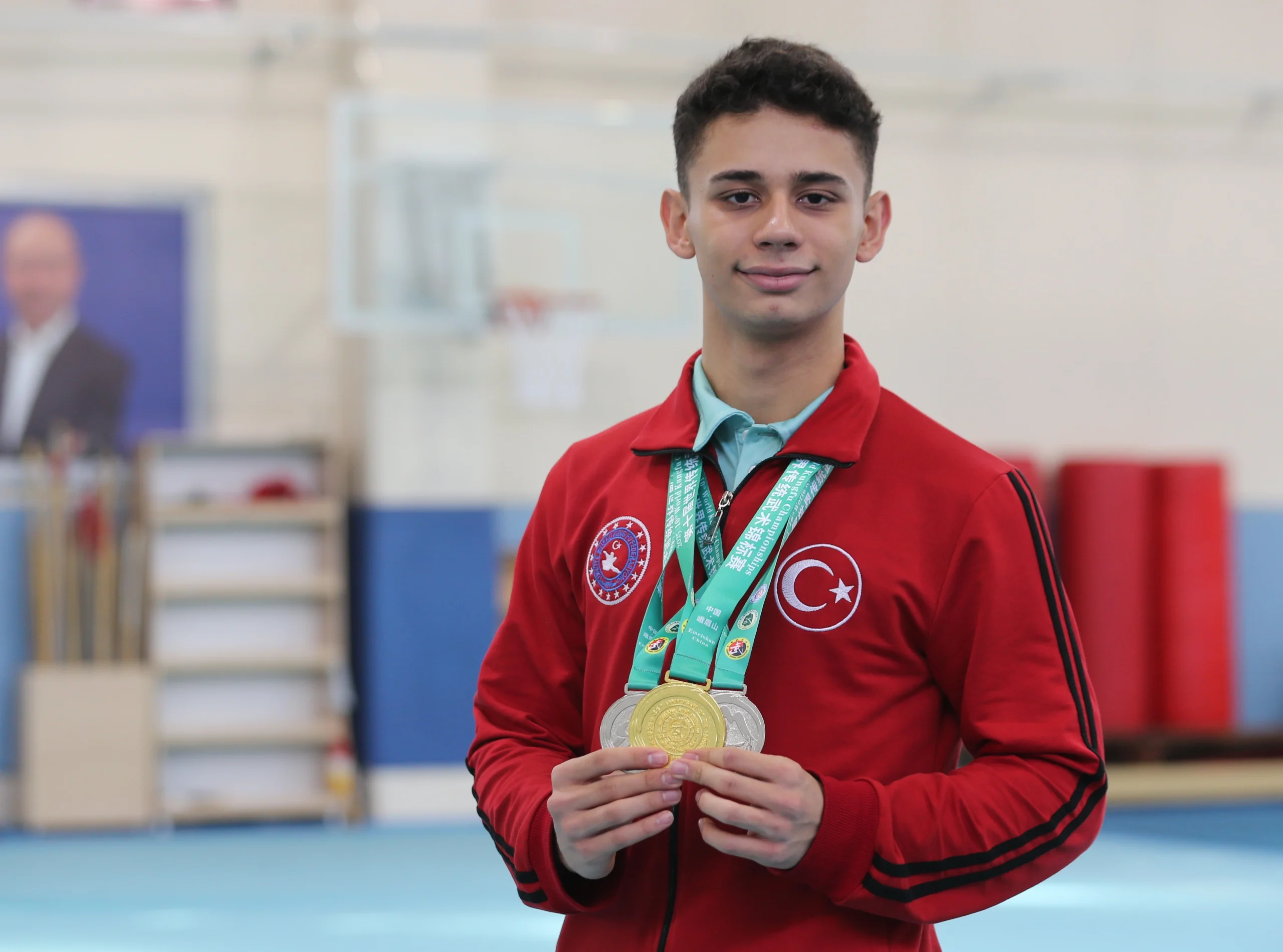 Çin'deki Kung Fu Dünya Şampiyonası'nda altın ve gümüş madalyalar kazanan