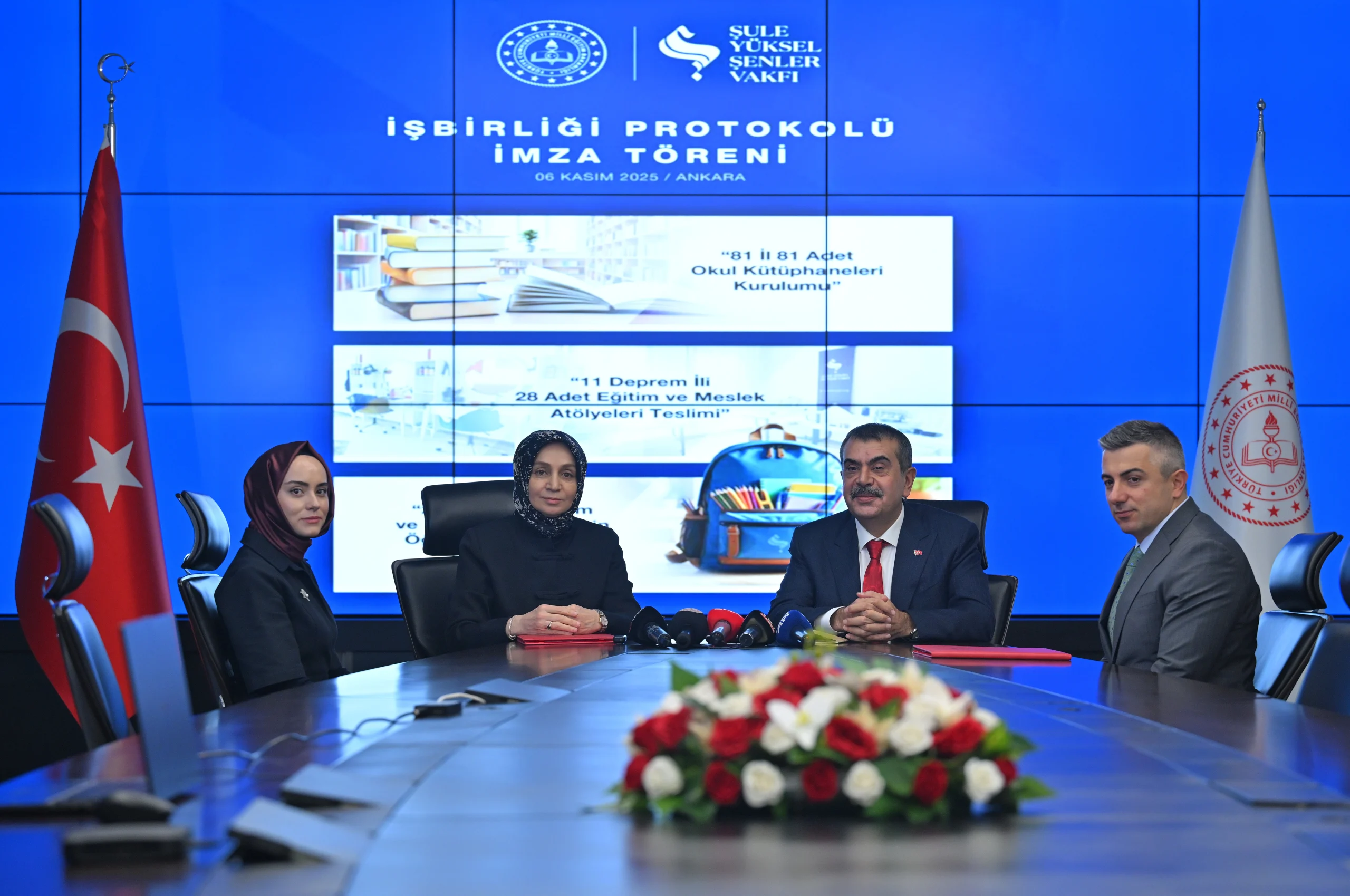 Milli Eğitim Bakanlığı ve Şule Yüksel Şenler Vakfı, Türkiye genelinde