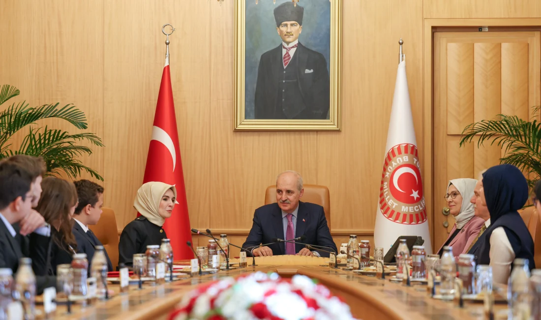 TBMM Başkanı Numan Kurtulmuş, Ulusal Çocuk Forumu’nda konuşarak çocuklara küresel