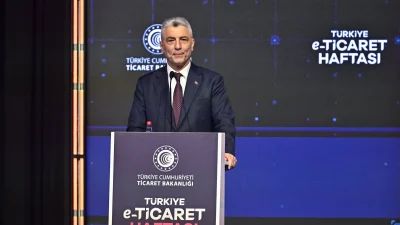 Ticaret Bakanı Ömer Bolat, e-ticaretin hızla büyüdüğünü ve Türkiye’nin uluslararası