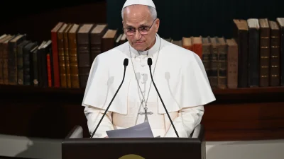 Cumhurbaşkanlığı Külliyesi’nde konuşan Papa 14. Leo, Türkiye’nin Doğu ile Batı