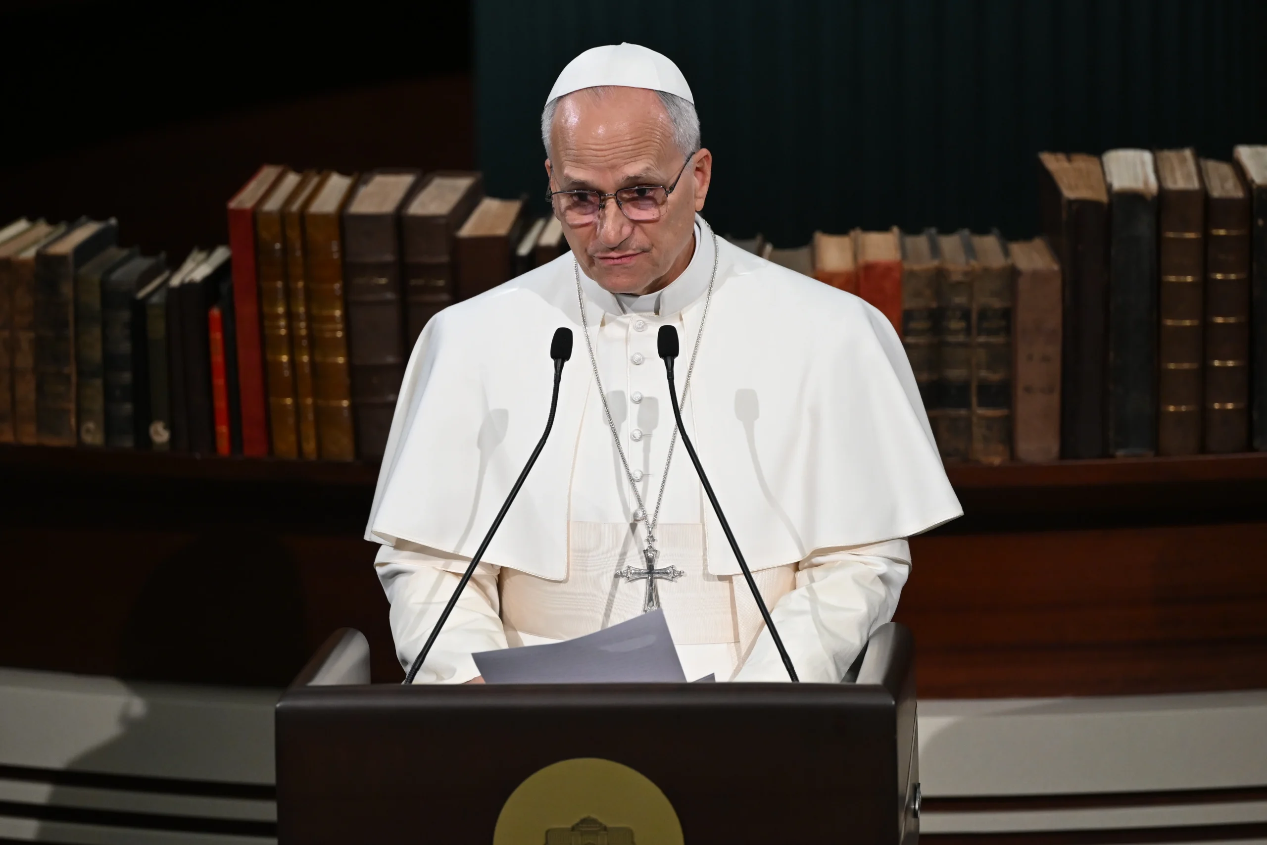 Cumhurbaşkanlığı Külliyesi’nde konuşan Papa 14. Leo, Türkiye’nin Doğu ile Batı