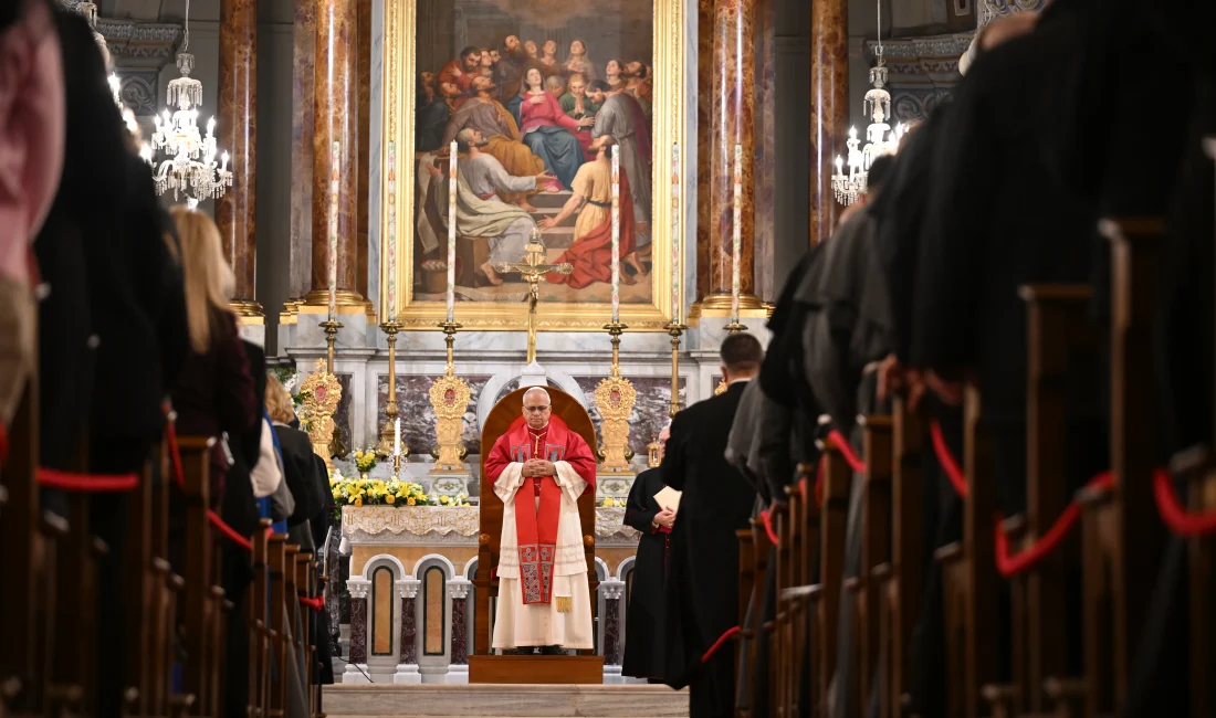 Papa 14. Leo İstanbul’da Kutsal Ruh Kilisesi’nde Konuştu Vatikan Devlet Başkanı Papa 14. Leo, İstanbul ziyaretinde Kutsal Ruh