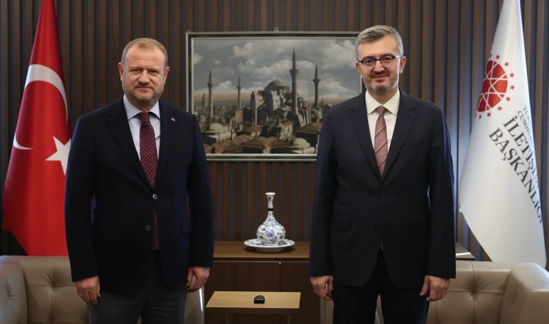 İletişim Başkanı Duran, RTÜK Başkanı Daniş’i ağırladı; medya ve yayıncılıkla