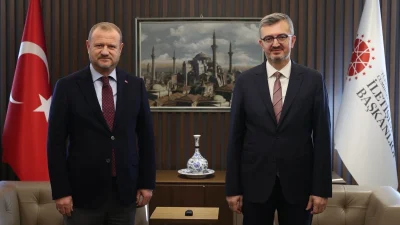İletişim Başkanı Duran, RTÜK Başkanı Daniş’i ağırladı; medya ve yayıncılıkla