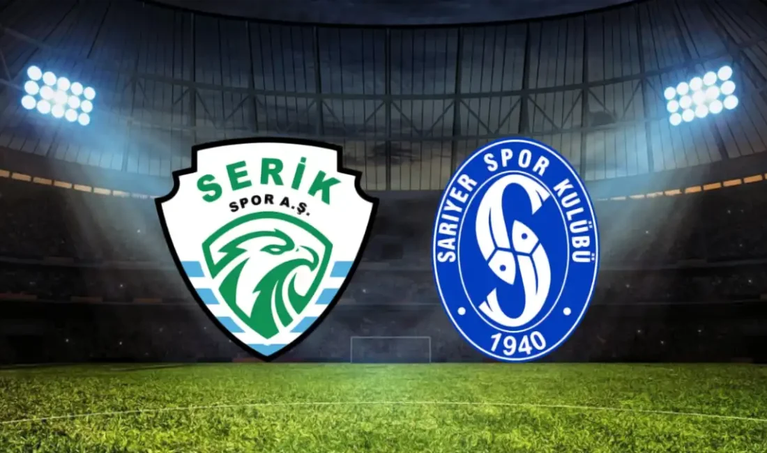Trendyol 1. Lig’in 14. haftasında Serik Spor, sahasında Sarıyer’i ağırlıyor.