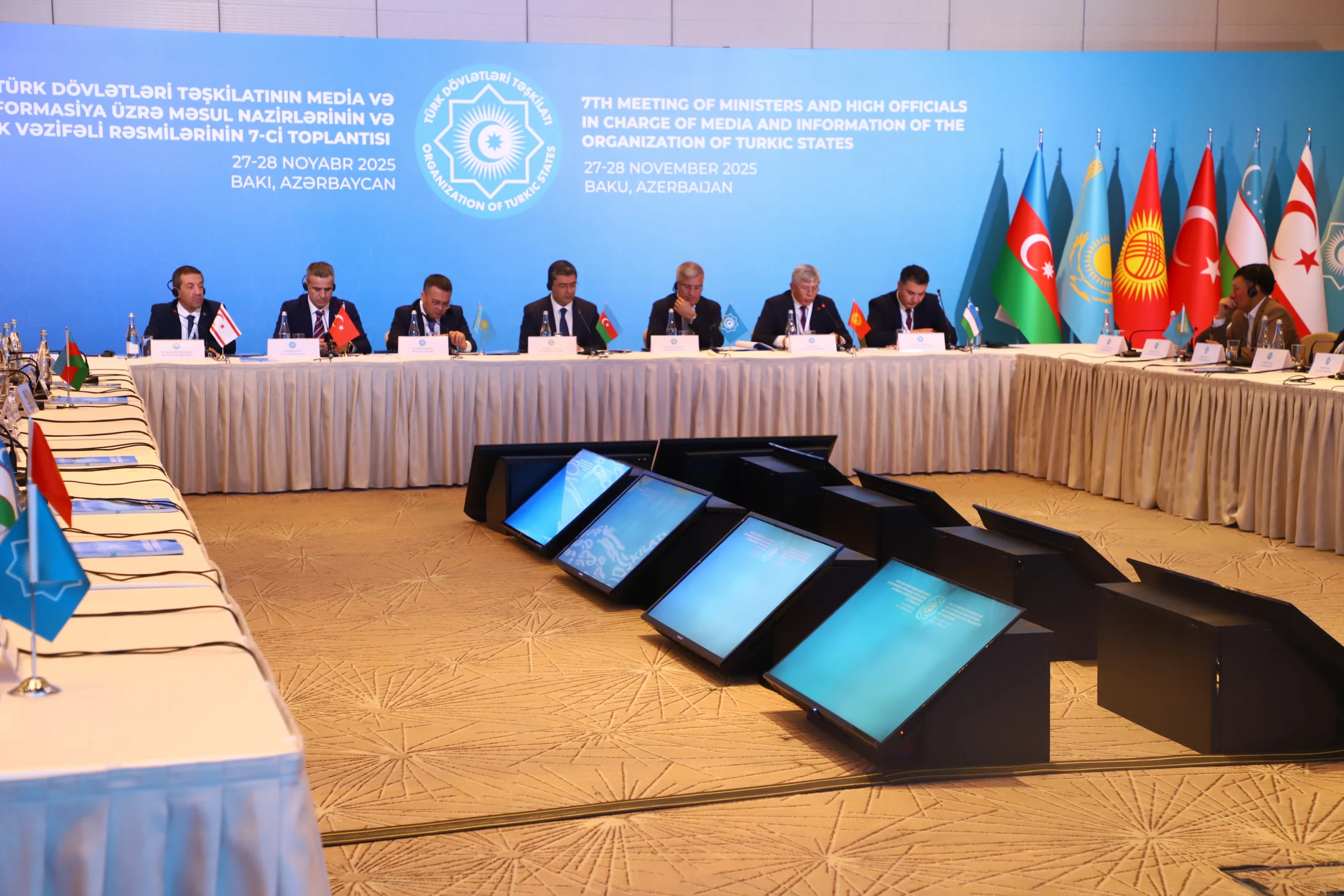 Bakü’de yapılan TDT Medya ve Enformasyon Bakanları Toplantısı’nda, Türk dünyasının