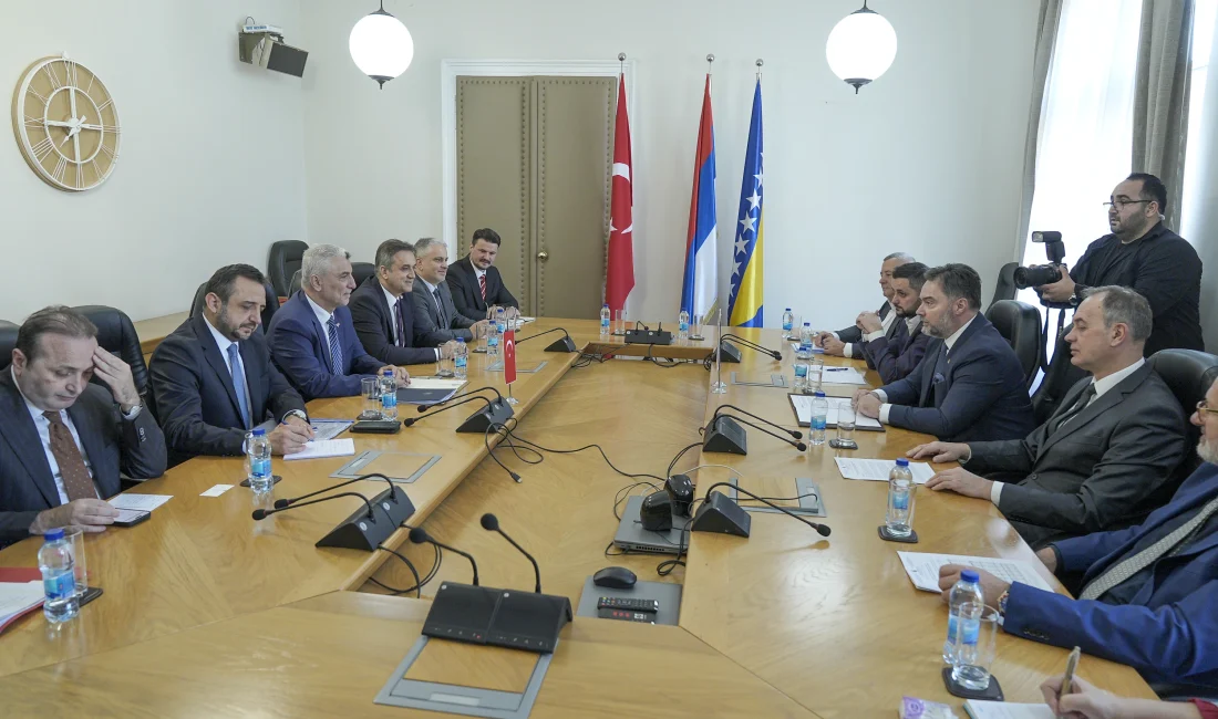 Ticaret Bakanı Ömer Bolat, Saraybosna’daki temasları kapsamında imzalanan yeni anlaşmanın