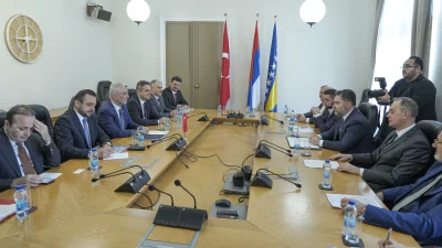 Ticaret Bakanı Ömer Bolat, Saraybosna’daki temasları kapsamında imzalanan yeni anlaşmanın