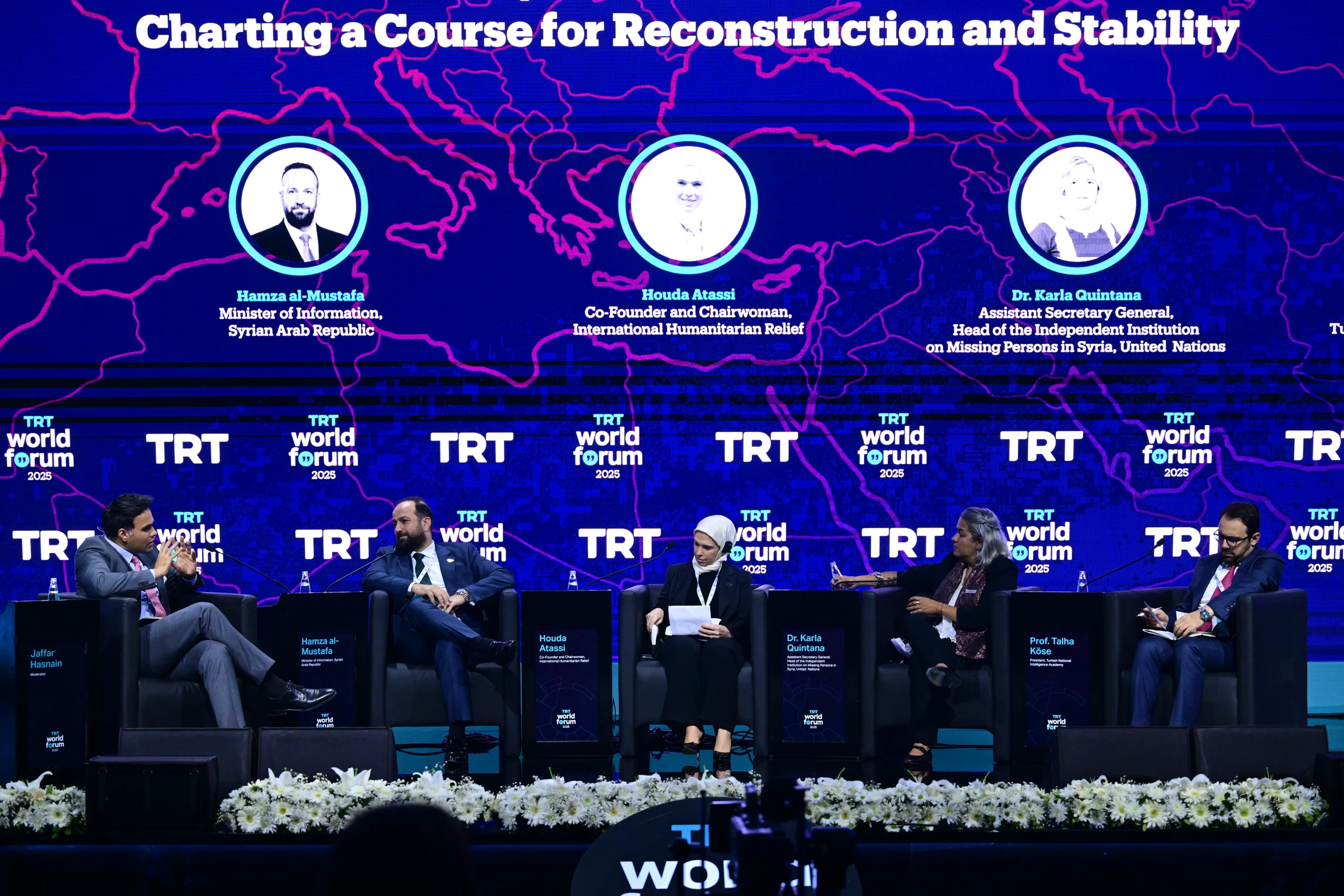 TRT World Forum 2025’te, Suriye’nin yeniden inşası süreci ve toplumsal