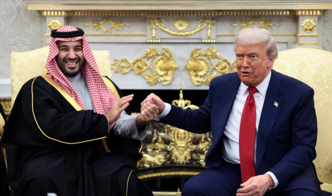 ABD Başkanı Trump, Beyaz Saray’da ağırladığı Suudi Arabistan Veliaht Prensi