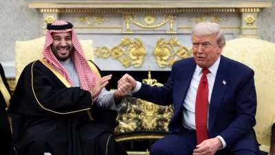 ABD Başkanı Trump, Beyaz Saray’da ağırladığı Suudi Arabistan Veliaht Prensi