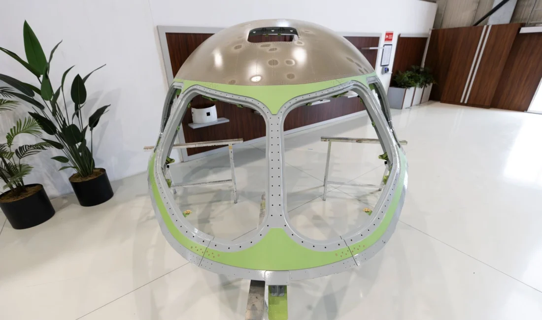 TUSAŞ, Airbus A220 için ürettiği 250’nci kanopiyi teslim ederek dünya