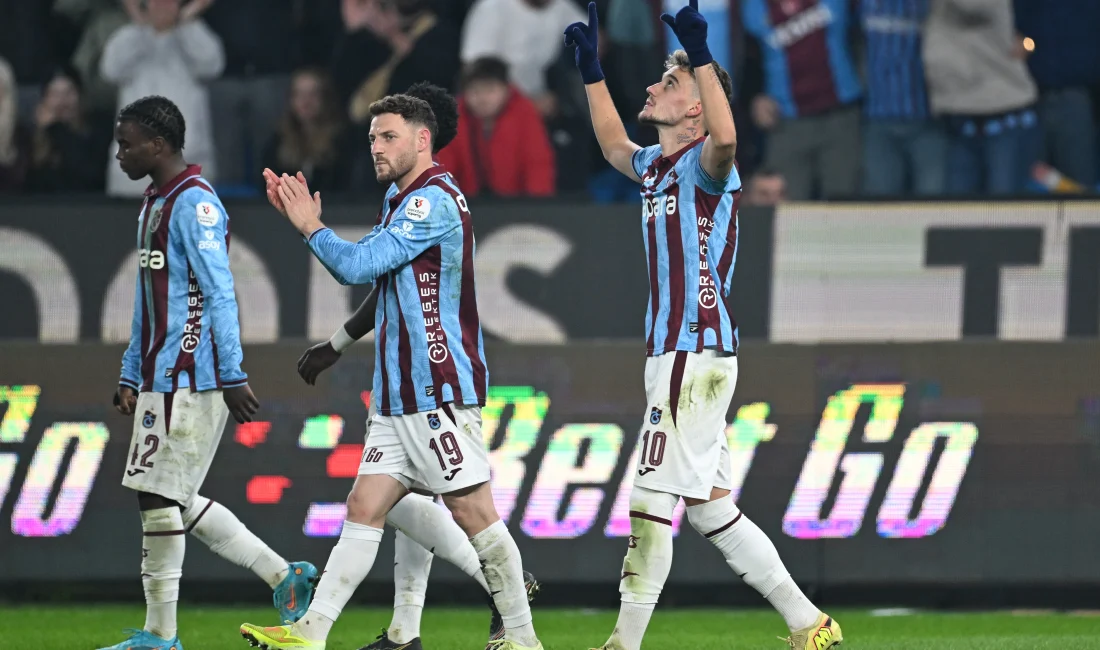 Trabzonspor, Papara Park’ta konuk ettiği Konyaspor’u Onuachu ve Muçi’nin golleriyle