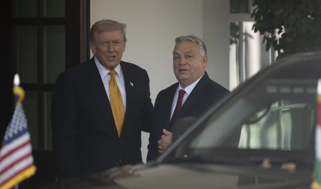 Donald Trump, Macaristan Başbakanı Viktor Orban'ı Beyaz Saray’da öğle yemeğinde