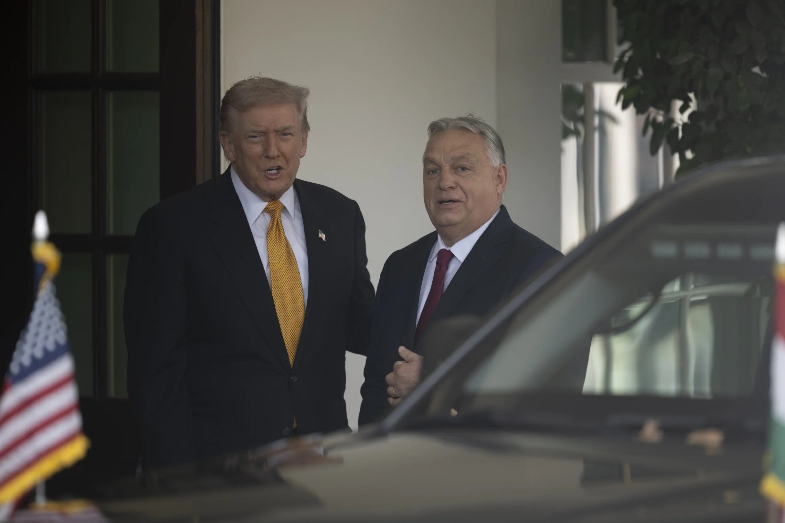 Donald Trump, Macaristan Başbakanı Viktor Orban'ı Beyaz Saray’da öğle yemeğinde