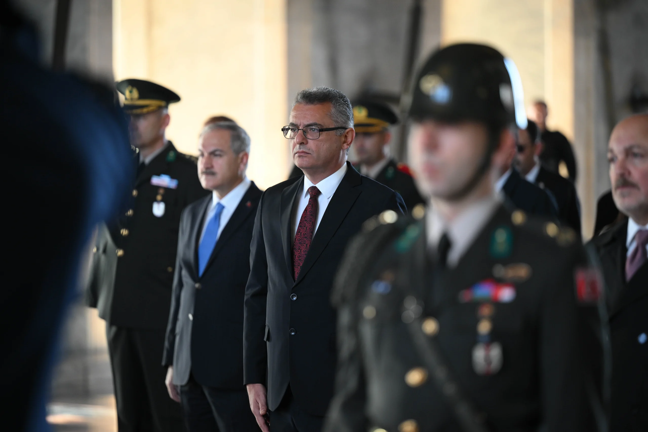 KKTC Cumhurbaşkanı Tufan Erhürman, Türkiye’deki ilk resmi ziyareti kapsamında Anıtkabir’i