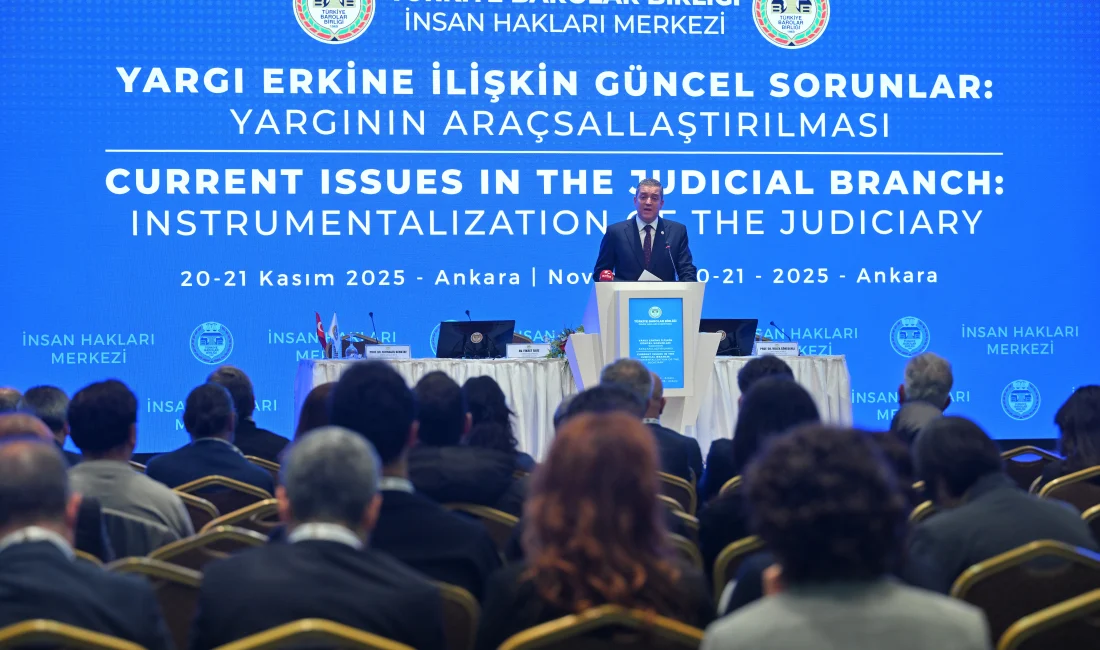 TBB’den Yargının Araçsallaştırılmasına Eleştiri: Hukukun Güvencesi Zedeleniyor TBB Başkanı Erinç Sağkan, yargıya duyulan güvenin sadece reformlarla değil,