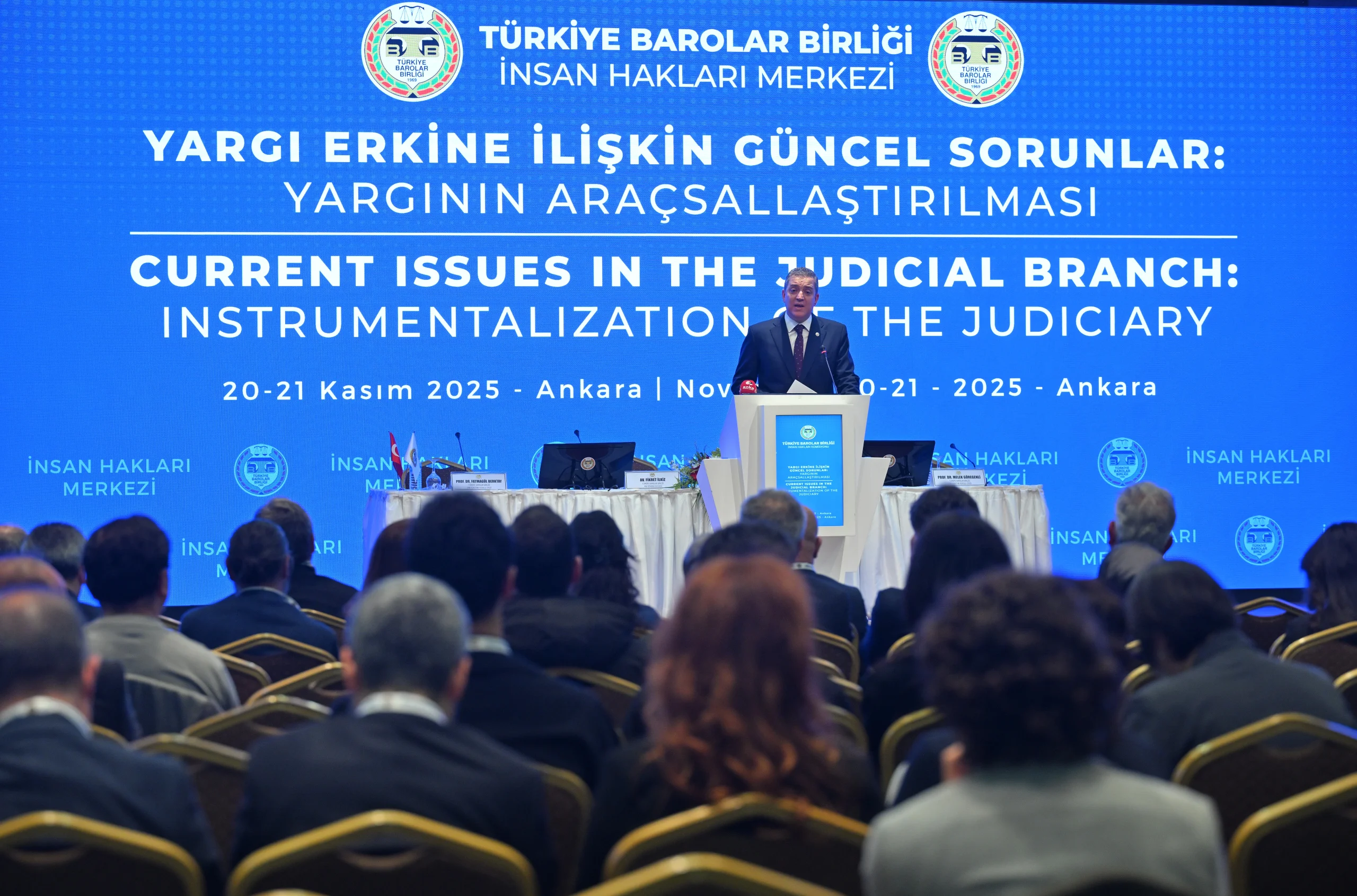 TBB Başkanı Erinç Sağkan, yargıya duyulan güvenin sadece reformlarla değil,