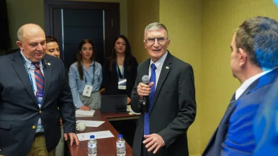 "Üreten Sağlık" temasıyla gerçekleşen 11. Türk Tıp Dünyası Kurultayı'nın ilk