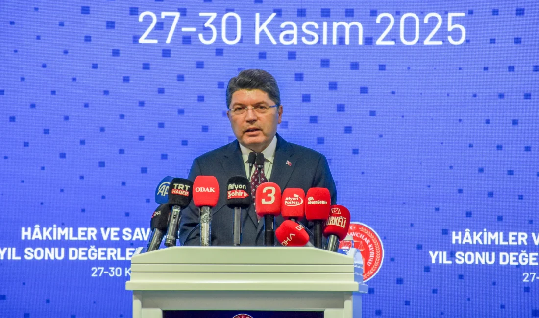 Adalet Bakanı Tunç, yargı bağımsızlığı ve adaletin etkinliği için 2025