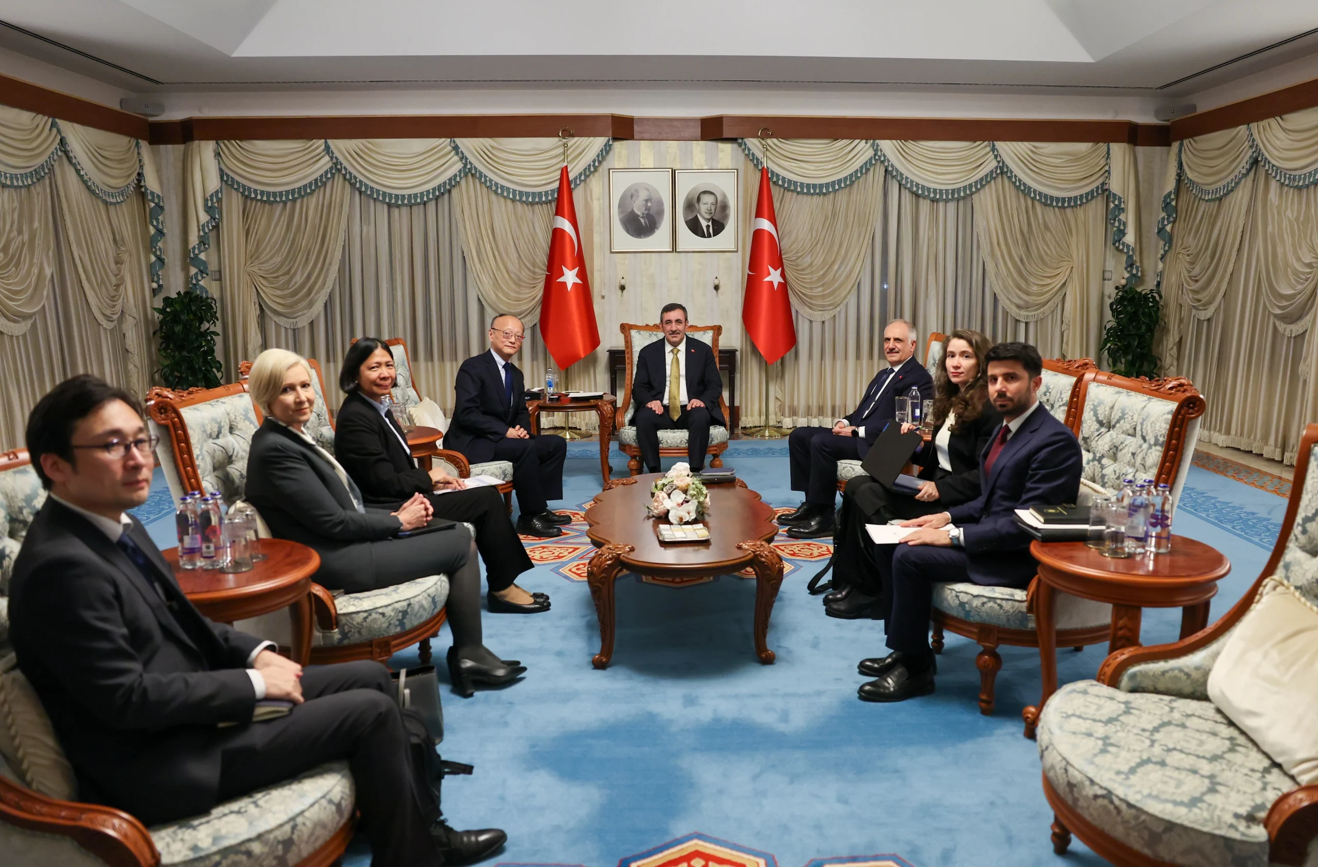 Cevdet Yılmaz, Asya Kalkınma Bankası ile deprem bölgesi ve kalkınma