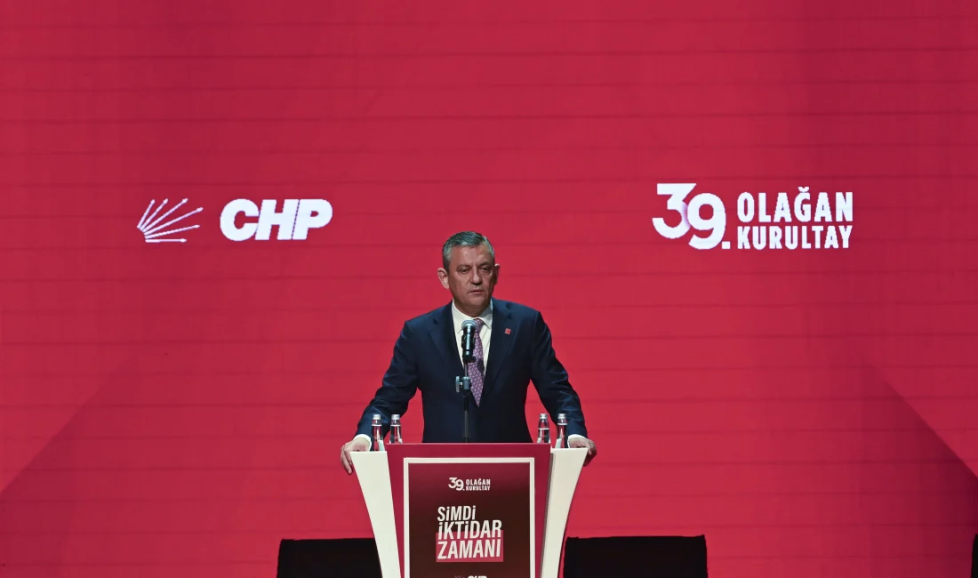 CHP’nin “Şimdi İktidar Zamanı” sloganıyla düzenlediği 39. Olağan Kurultayı Ankara’da
