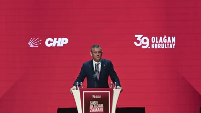 CHP’nin “Şimdi İktidar Zamanı” sloganıyla düzenlediği 39. Olağan Kurultayı Ankara’da