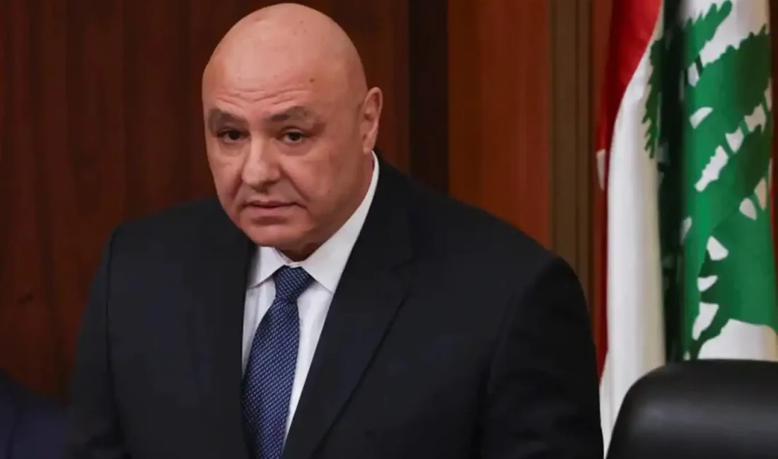 Lübnan Cumhurbaşkanı Joseph Avn, İsrail’in Beyrut’taki Dahiye bölgesine düzenlediği saldırıya