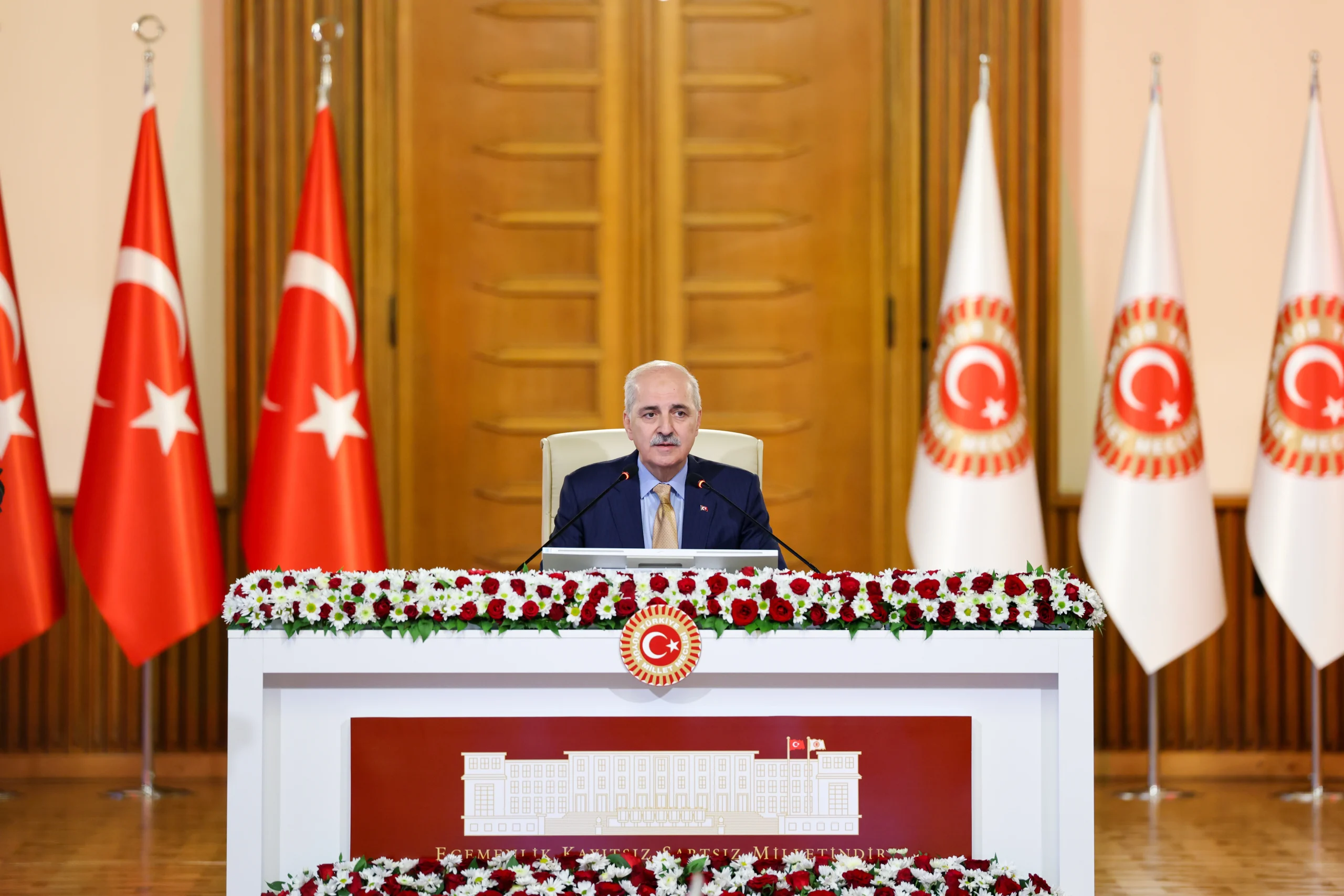 TBMM Başkanı Numan Kurtulmuş, Milli Dayanışma, Kardeşlik ve Demokrasi Komisyonu