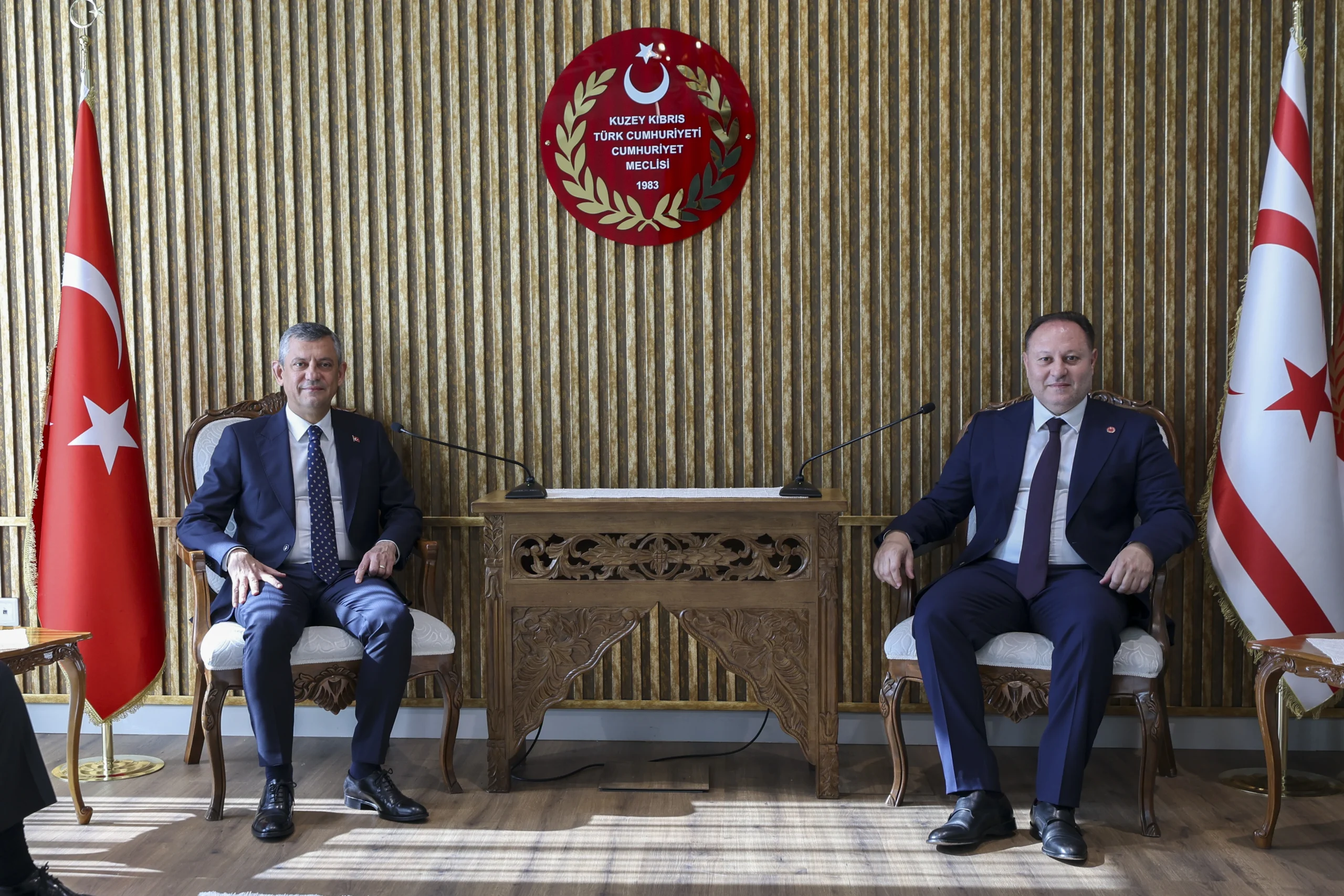 CHP Genel Başkanı Özgür Özel, KKTC’nin 42. kuruluş yıl dönümü