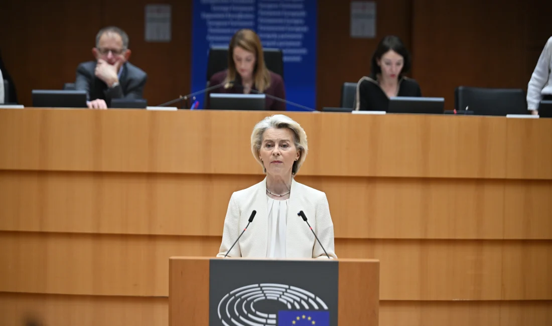 AB Komisyonu Başkanı Ursula von der Leyen, Ukrayna’ya mali destek