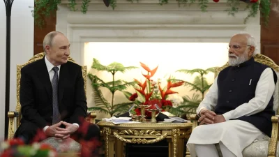 Putin ve Modi, Hindistan’ın başkenti Yeni Delhi’de stratejik ilişkiler, Ukrayna