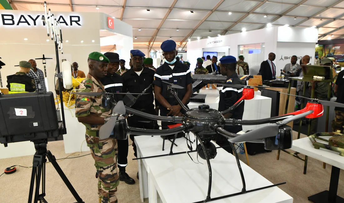 Mali’de ilk kez yalnızca Türk savunma firmalarının katıldığı BAMEX Fuarı,