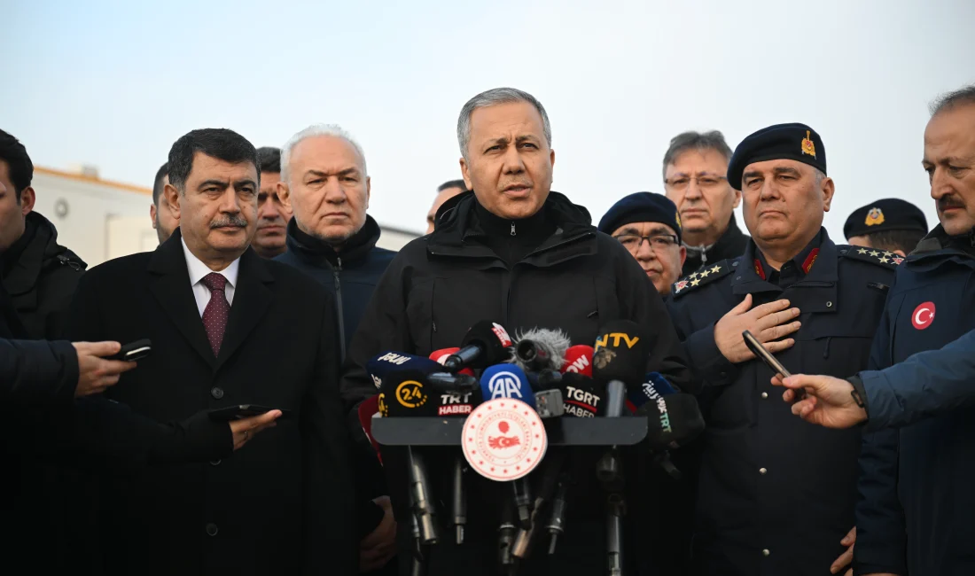 İçişleri Bakanı Ali Yerlikaya, Ankara Haymana’da düşen Libya askeri heyetini