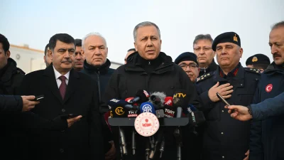 İçişleri Bakanı Ali Yerlikaya, Ankara Haymana’da düşen Libya askeri heyetini