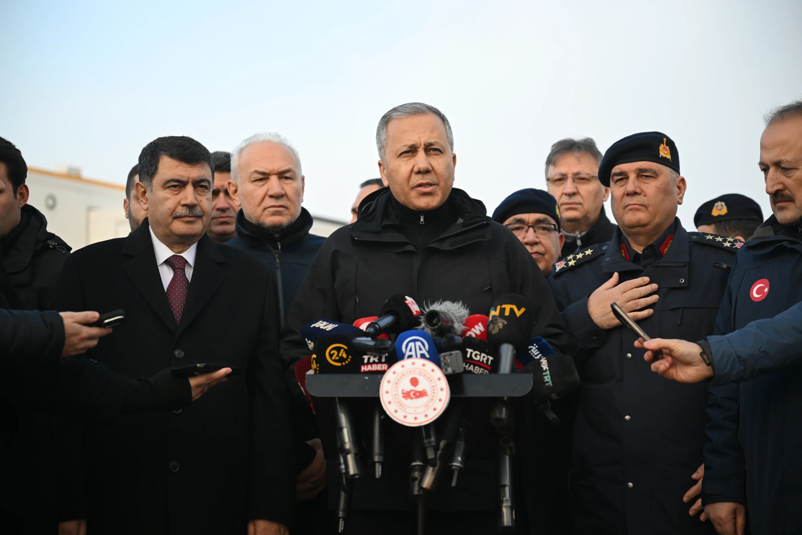 İçişleri Bakanı Ali Yerlikaya, Ankara Haymana’da düşen Libya askeri heyetini