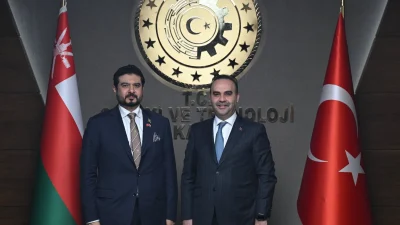 Sanayi ve Teknoloji Bakanı Kacır, Ummanlı Bakan Yousef ile sanayi